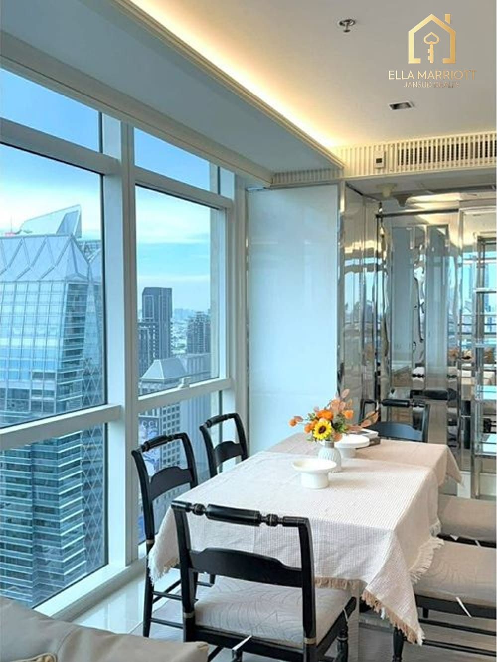2-Zimmer-Eigentumswohnung in der Athenee Residence — 4 Gehminuten zur BTS Phloen Chit 3