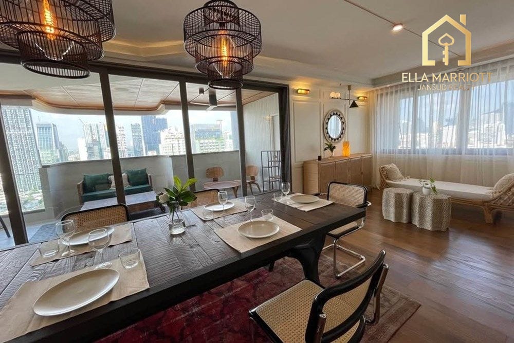 3-Zimmer-Eigentumswohnung im D.S. Tower 1 Sukhumvit 33 – 14 Gehminuten zur BTS Phrom Phong. 2