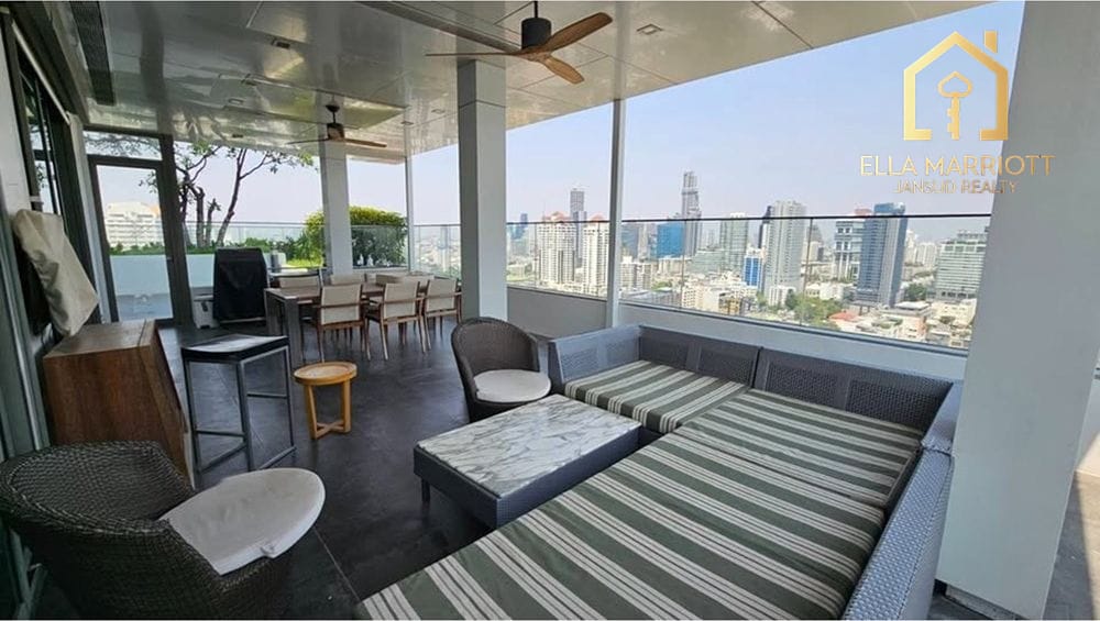 Rent 450K | AEQUA 49 | 481sqm Penthouse Duplex | 4BR | Dog-Friendly 1