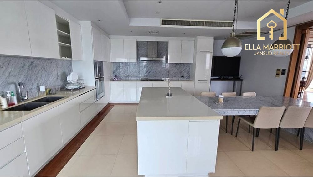 Rent 450K | AEQUA 49 | 481sqm Penthouse Duplex | 4BR | Dog-Friendly 3