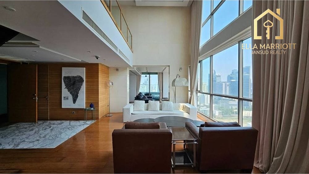 Rent 450K | AEQUA 49 | 481sqm Penthouse Duplex | 4BR | Dog-Friendly 5