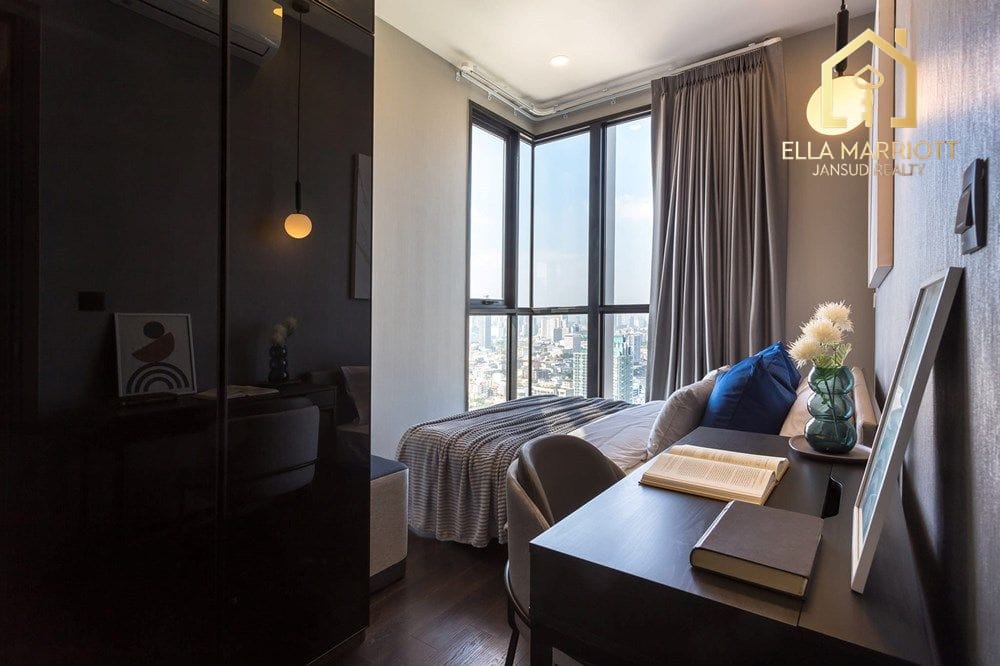 Rent 80K | Park Origin Thonglor | 38th Fl 3BR | 2 Tubs | Near DONKI 15