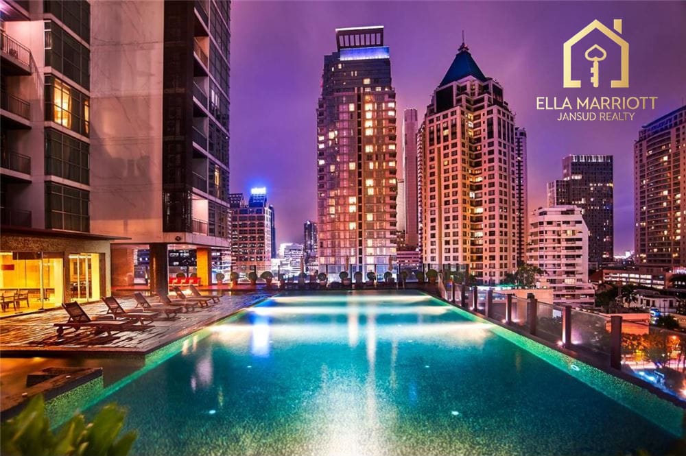 2-Zimmer-Eigentumswohnung in Urbana Sathorn – 11 Gehminuten zur BTS Sala Daeng 11