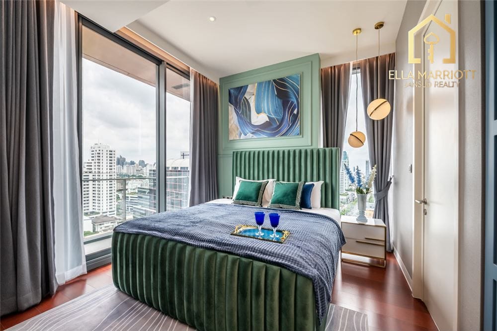 Rent 120K | KHUN by YOO | 82sqm 2BR | 17th Floor | Designer Living 17