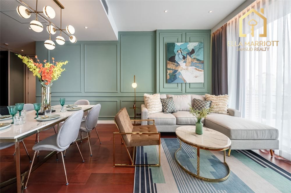 Rent 120K | KHUN by YOO | 82sqm 2BR | 17th Floor | Designer Living 6