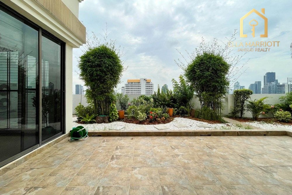 Rent 250K | 400sqm Penthouse | Huge Balcony | Pet-Friendly 11