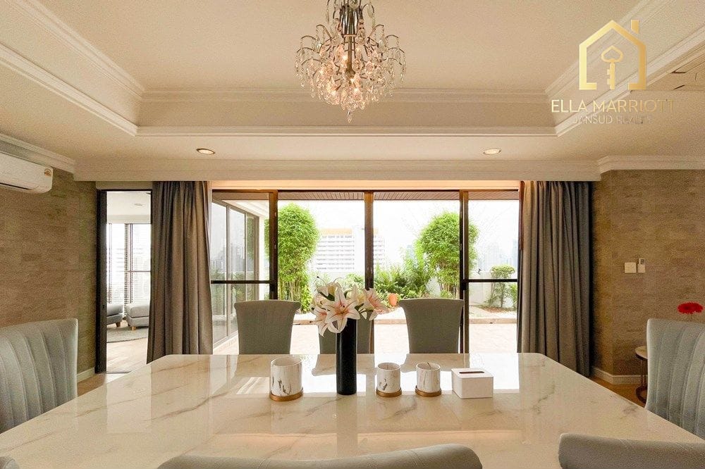 Rent 250K | 400sqm Penthouse | Huge Balcony | Pet-Friendly 8