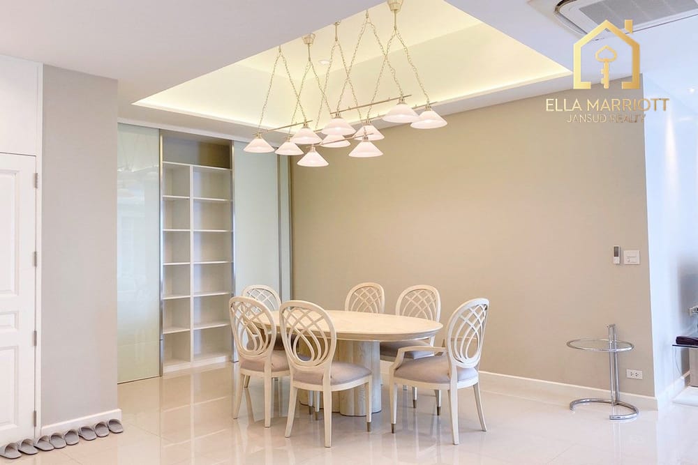 Rent 100K | Grand Langsuan | 144sqm 31st Fl. | 2BR + Study | Chidlom 4