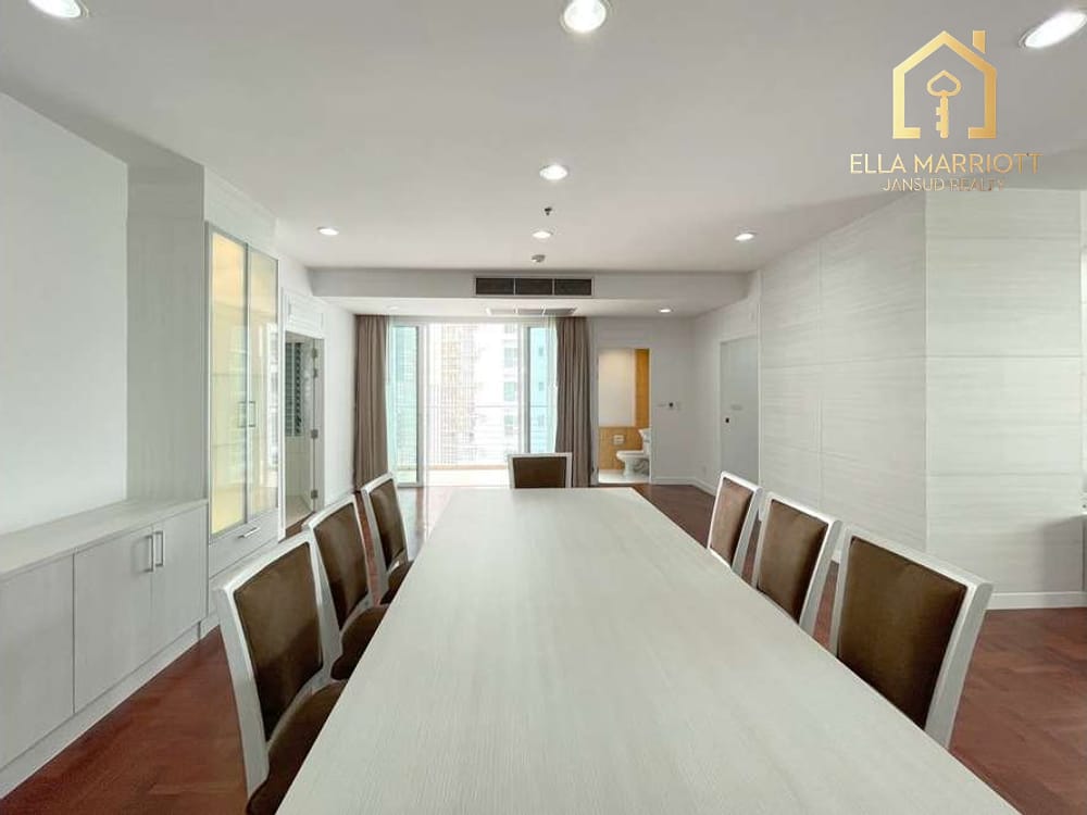 Renovierte 250 m² 3-Schlafzimmer Eigentumswohnung im Phrom Phong CBD zu vermieten, 110K – Haustierfreundlich 5