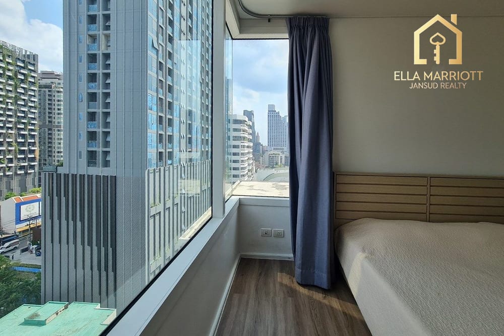 2-Schlafzimmer-Eigentumswohnung direkt an der MRT Sukhumvit im Stadtzentrum von Bangkok - Asoke 10