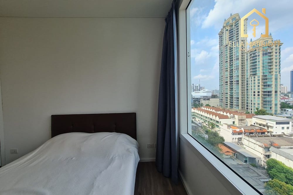 2-Schlafzimmer-Eigentumswohnung direkt an der MRT Sukhumvit im Stadtzentrum von Bangkok - Asoke 13