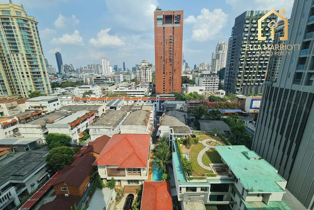 2-Schlafzimmer-Eigentumswohnung direkt an der MRT Sukhumvit im Stadtzentrum von Bangkok - Asoke 2