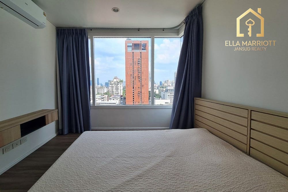 2-Schlafzimmer-Eigentumswohnung direkt an der MRT Sukhumvit im Stadtzentrum von Bangkok - Asoke 7