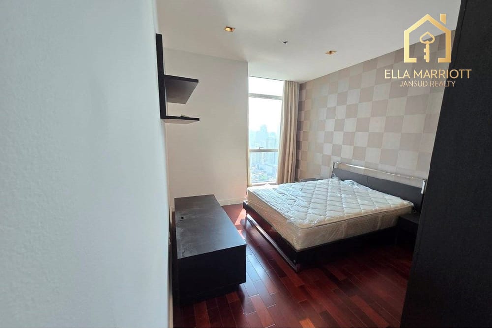 Luxuriöse 3-Zimmer-Wohnung zur Miete in der Athenee Residence – 178m², 38. Etage mit Himmelsblick, 4 Gehminuten zur BTS Phloen Chit 7