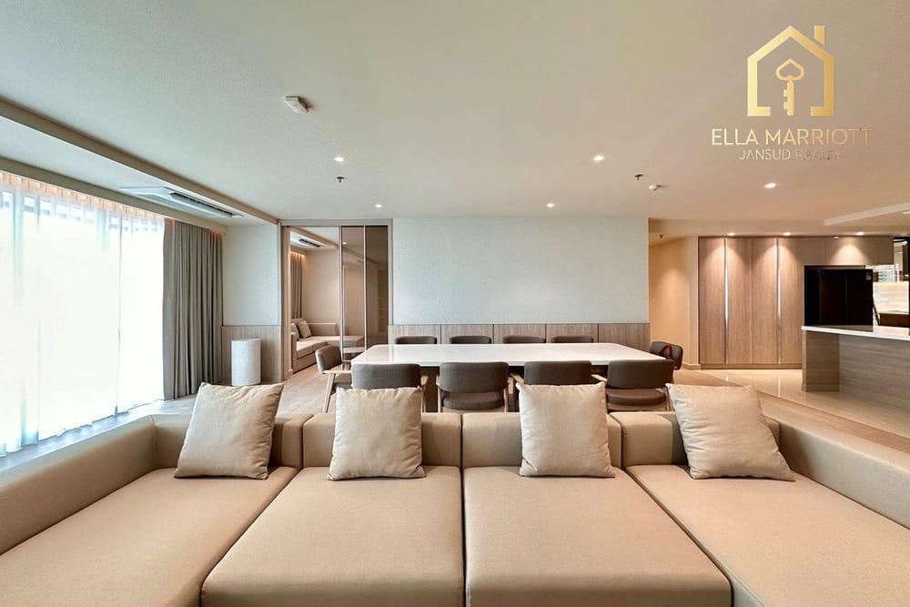 4 Bedroom Apartment for Rent in Sukhumvit 20 - Pet Friendly Service Apartment 3