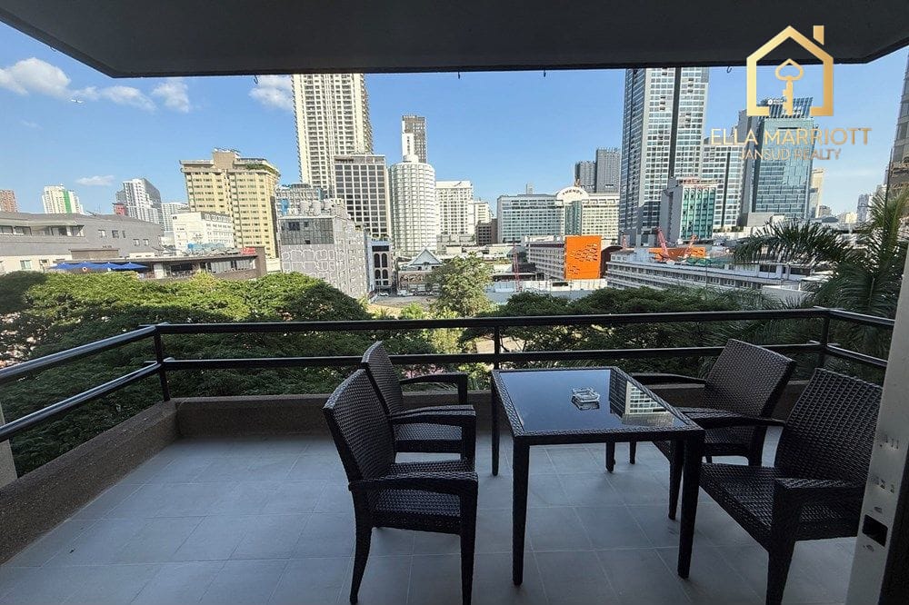 Luxury 3BR Condo for Rent near Nana BTS | 166sqm with Tennis Court 11