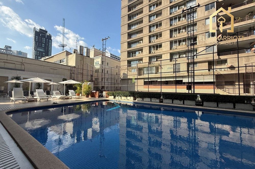 Luxury 3BR Condo for Rent near Nana BTS | 166sqm with Tennis Court 20