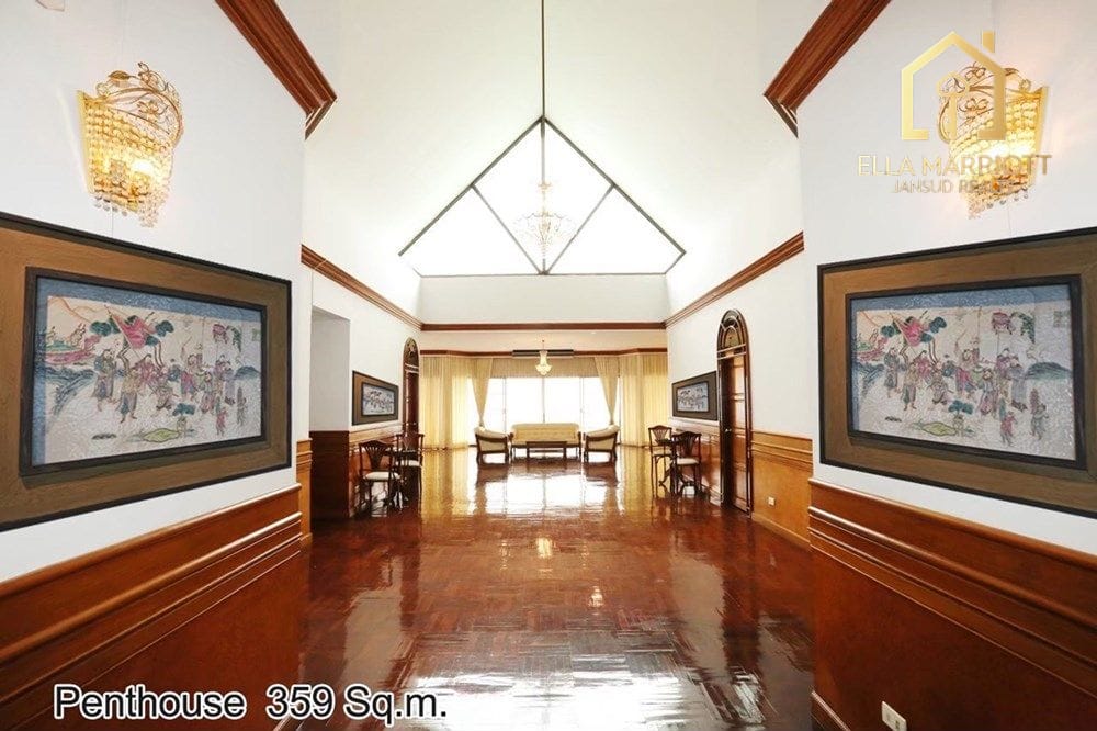 Spacious 3BR Penthouse on 21st Floor in Sukhumvit 23 - Rent 85K 3