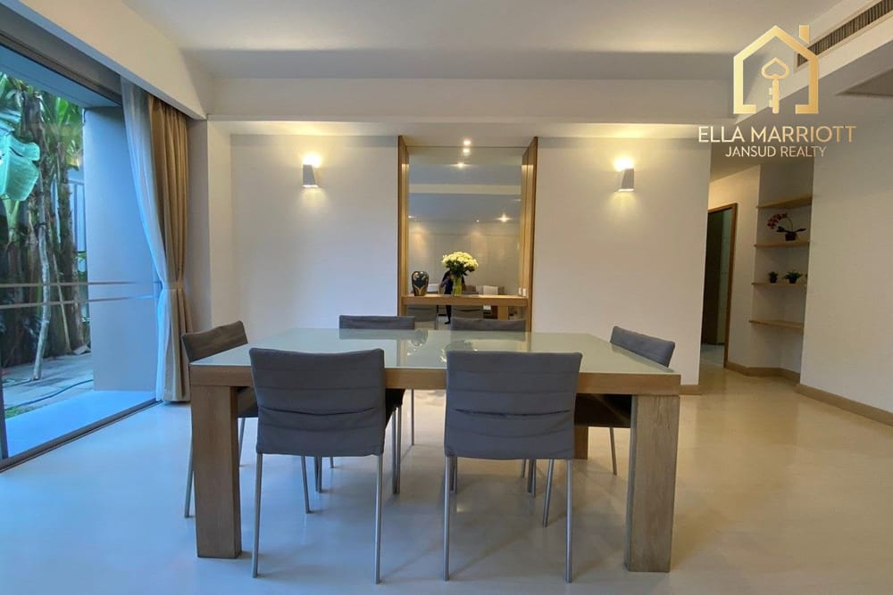 Rent 63K | 150sqm Ground Floor 2BR | Private Garden | Cat Friendly 5