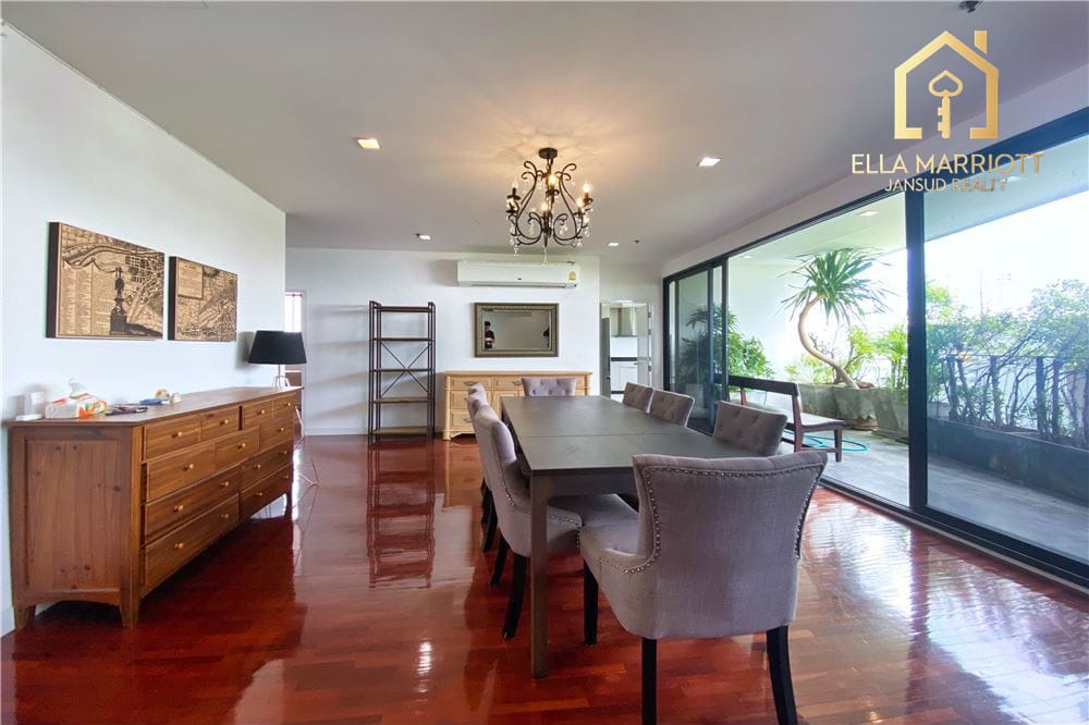 Rent 100K | 240sqm| 4BR+Maid | Only 7 Units in Building 4