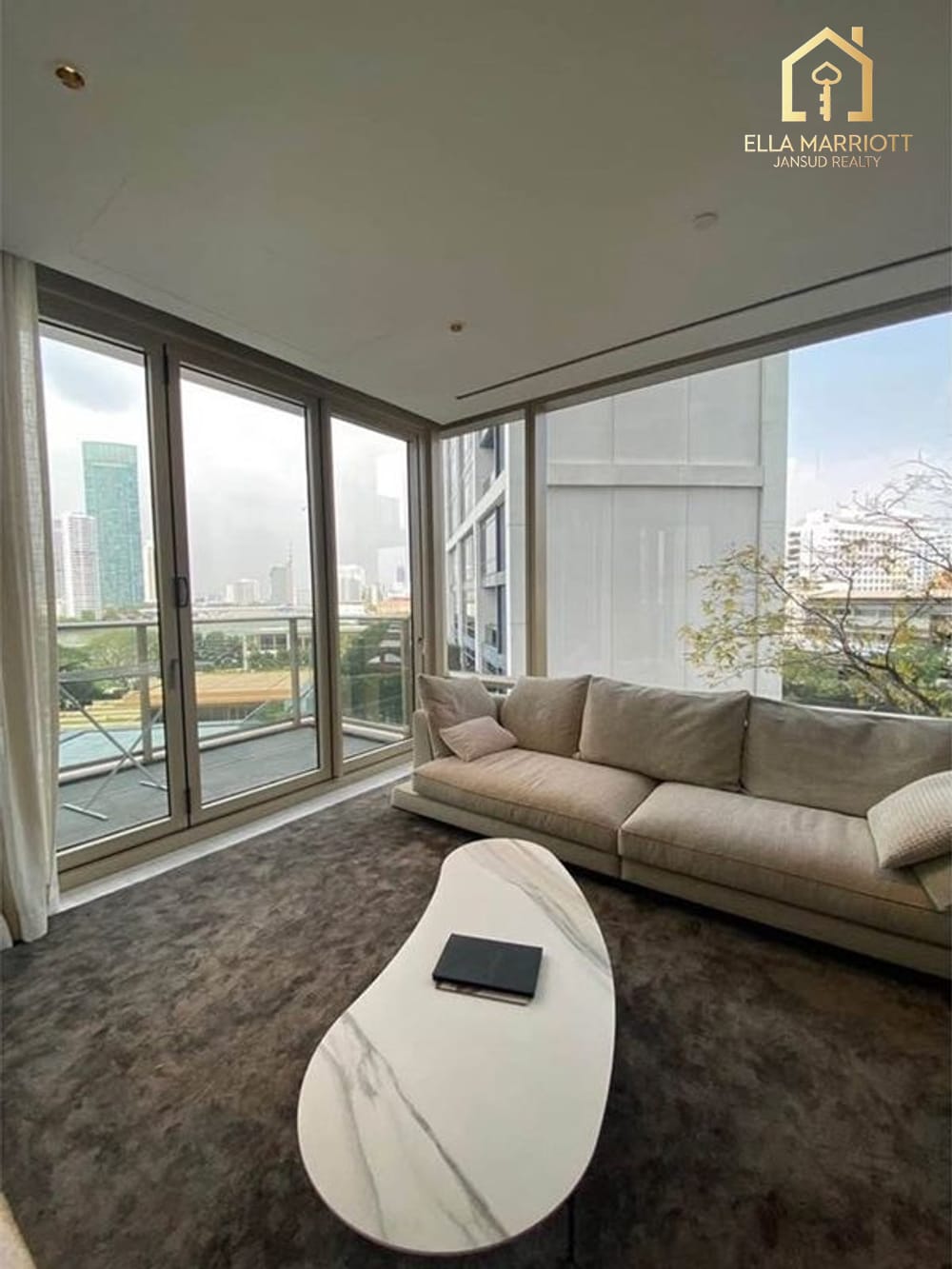 曼谷河畔郑皇桥站Four Seasons Private Residences公寓120平方米2室3卫出租 3