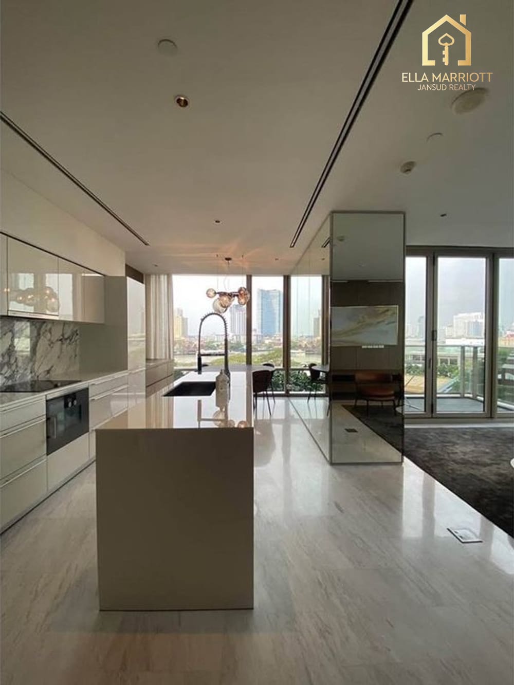 曼谷河畔郑皇桥站Four Seasons Private Residences公寓120平方米2室3卫出租 5