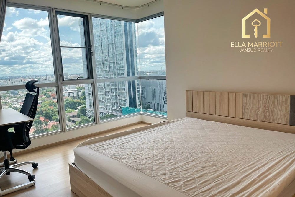 Elegant gestaltete 2-Zimmer-Wohnung im Rhythm Sukhumvit 50 – 4 Gehminuten zur BTS Onnut. 3