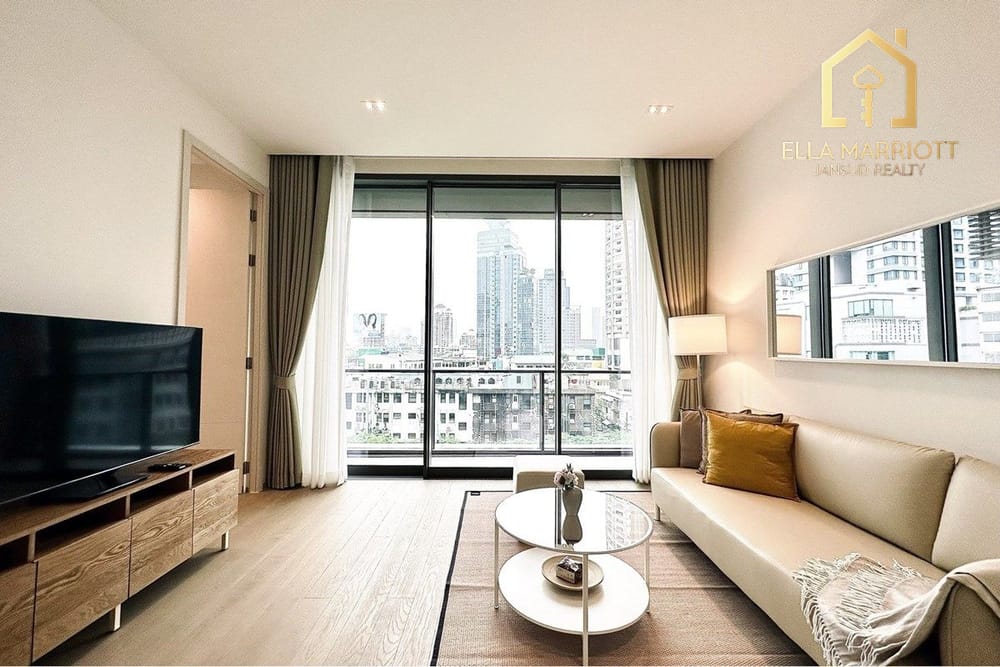Moderne 1-Zimmer-Wohnung zu vermieten im The Strand Thonglor – 70.000, 1 Minute zur BTS. 1