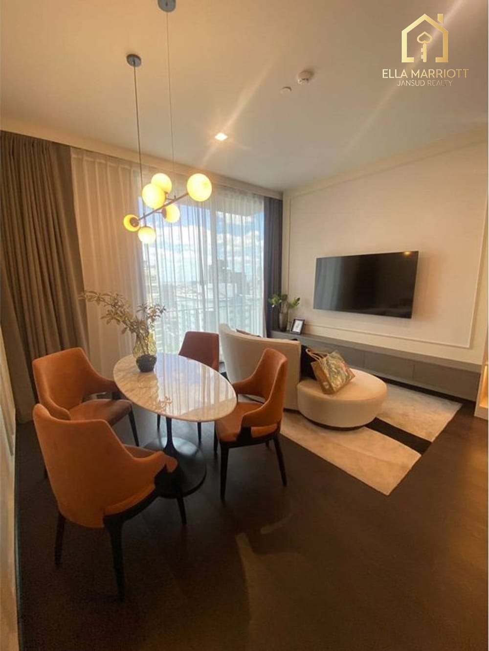 Geräumige 2-Zimmer-Wohnung zur Miete im Laviq Sukhumvit 57 – 90.000, 76m², 6 Min. zur BTS Thong Lo. 2