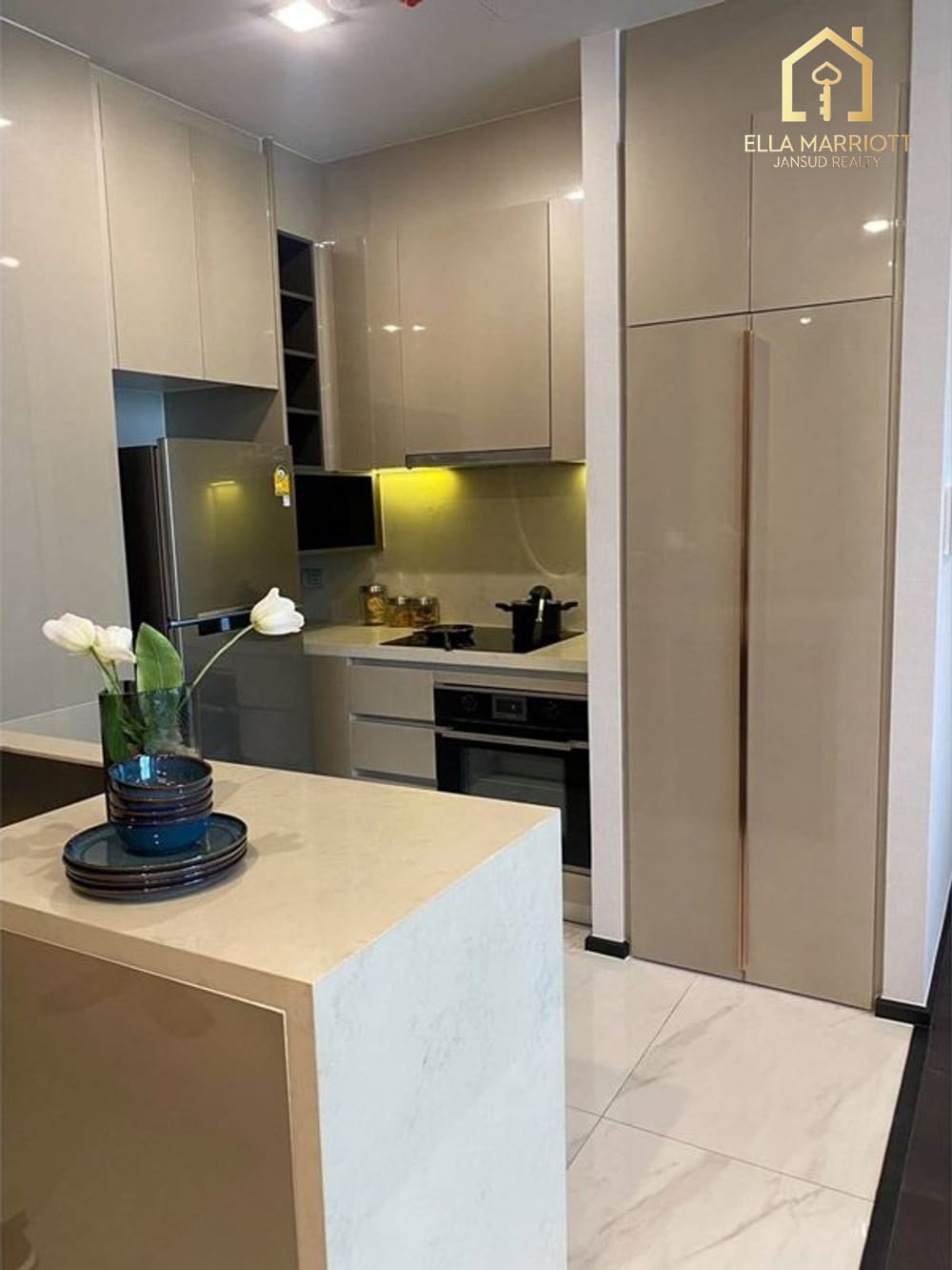 Geräumige 2-Zimmer-Wohnung zur Miete im Laviq Sukhumvit 57 – 90.000, 76m², 6 Min. zur BTS Thong Lo. 5