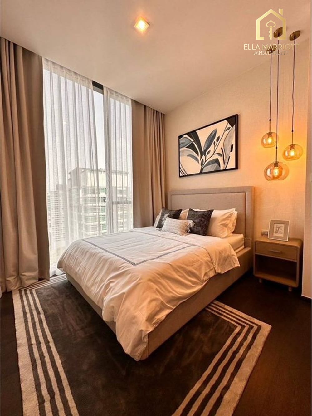 Geräumige 2-Zimmer-Wohnung zur Miete im Laviq Sukhumvit 57 – 90.000, 76m², 6 Min. zur BTS Thong Lo. 7