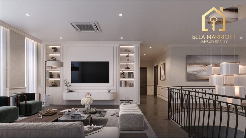 Expansive Two-Level House on Grand Bangkok Boulevard Ramintra–Kaset Nawamin 7