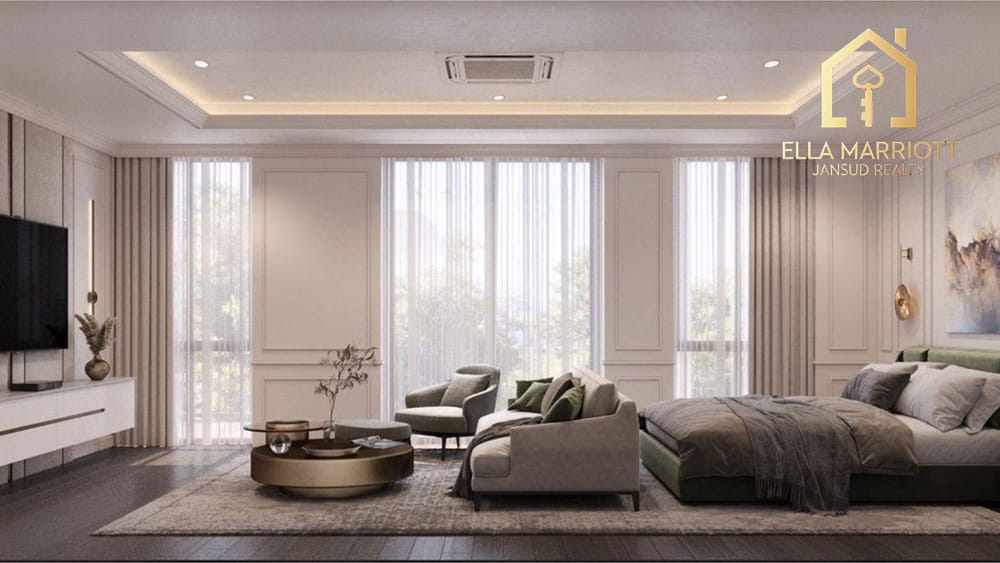Expansive Two-Level House on Grand Bangkok Boulevard Ramintra–Kaset Nawamin 9