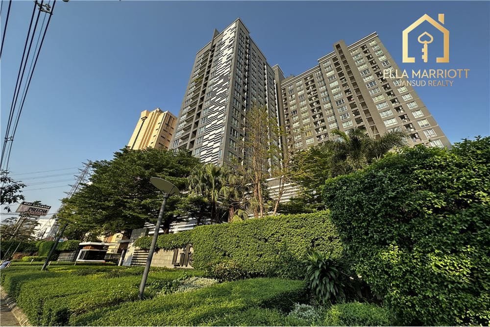 Huai Khwang Oasis: 1-Bed Condo with Skyline Views 41