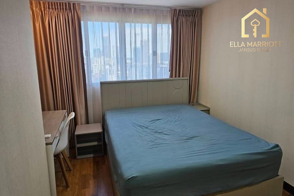 2-Zimmer-Mietwohnung im Waterford Diamond Corner - 14. Stock, 43.000, 17 Min. Fußweg zur BTS Thong Lo. 10