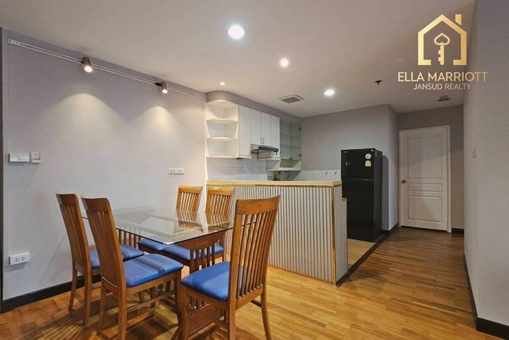 2-Zimmer-Mietwohnung im Waterford Diamond Corner - 14. Stock, 43.000, 17 Min. Fußweg zur BTS Thong Lo. 3