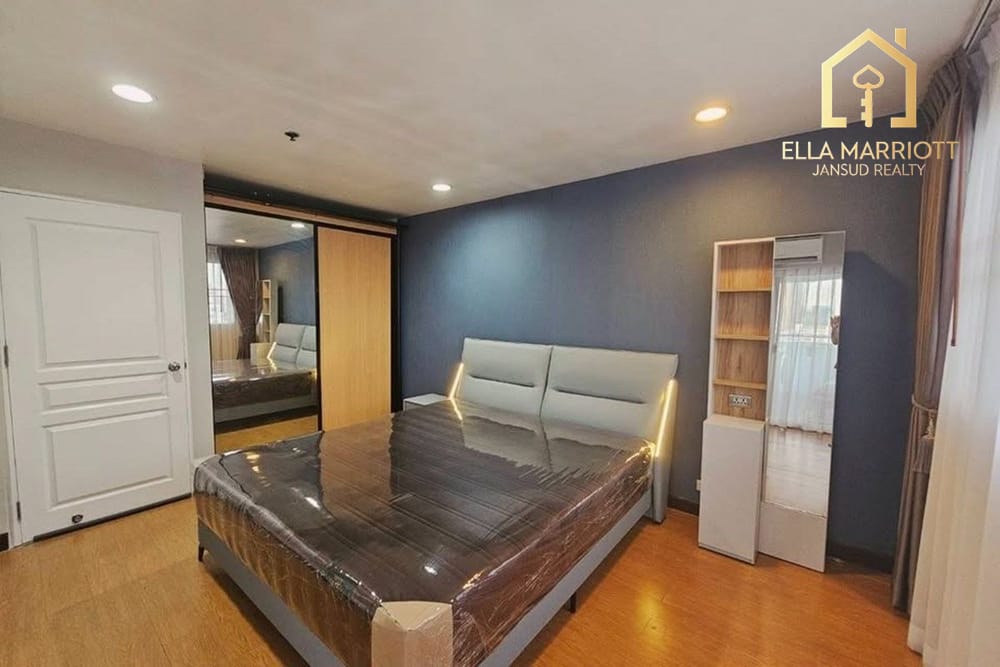 2-Zimmer-Mietwohnung im Waterford Diamond Corner - 14. Stock, 43.000, 17 Min. Fußweg zur BTS Thong Lo. 6