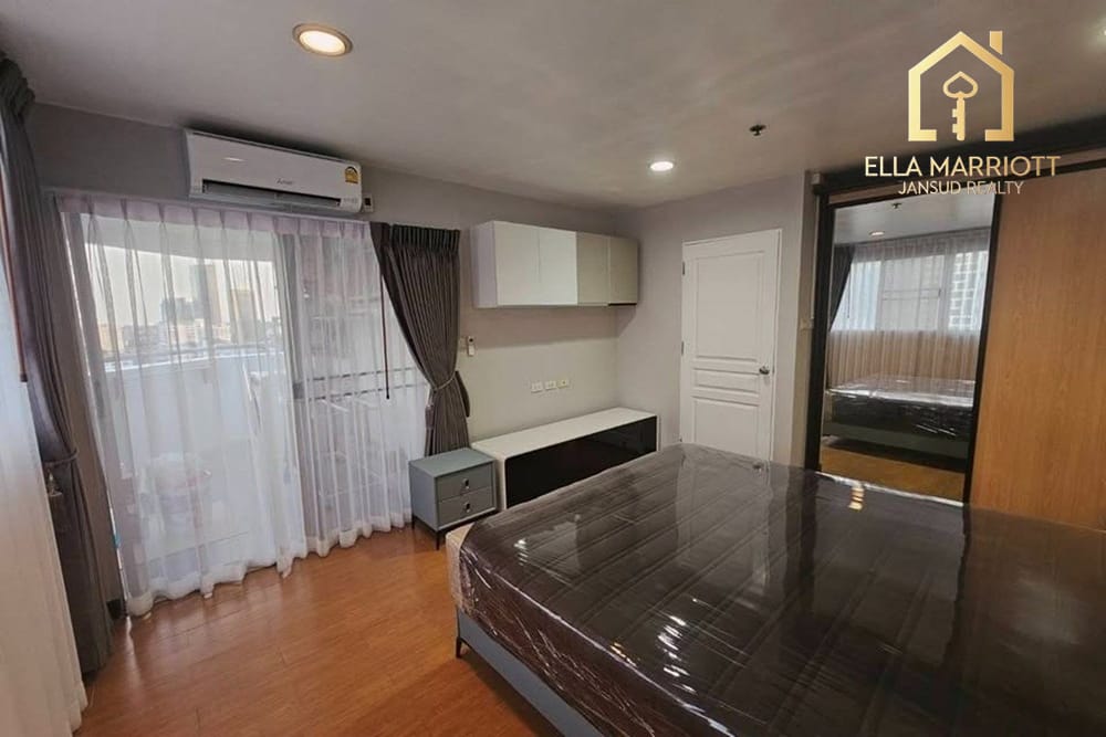 2-Zimmer-Mietwohnung im Waterford Diamond Corner - 14. Stock, 43.000, 17 Min. Fußweg zur BTS Thong Lo. 8