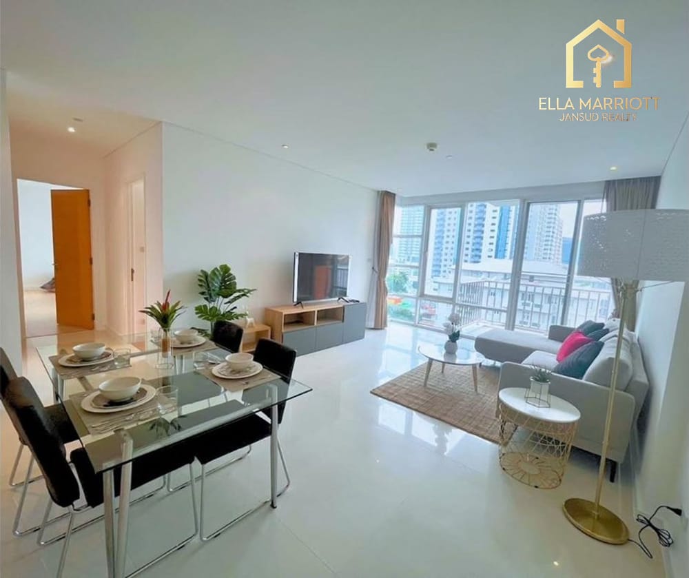 Haustierfreundliche 2-Schlafzimmer Eigentumswohnung in Fullerton Sukhumvit | 7 Gehminuten zur BTS Ekkamai | 96 qm für 17 Mio. 1