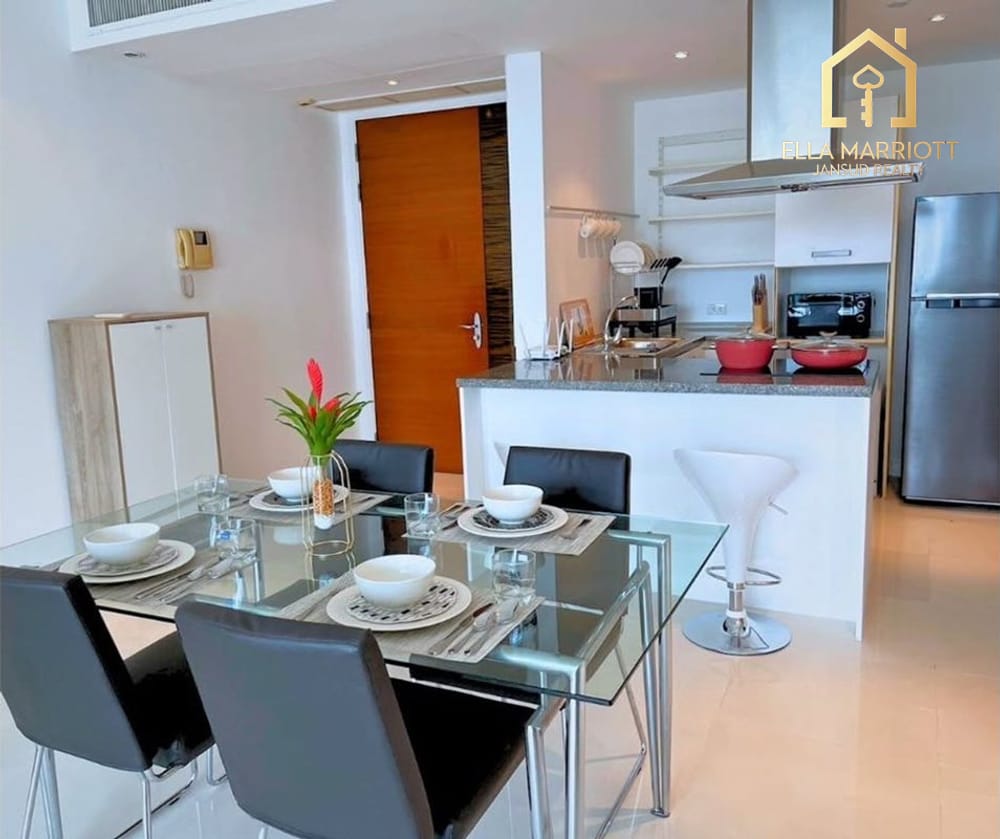 Haustierfreundliche 2-Schlafzimmer Eigentumswohnung in Fullerton Sukhumvit | 7 Gehminuten zur BTS Ekkamai | 96 qm für 17 Mio. 2