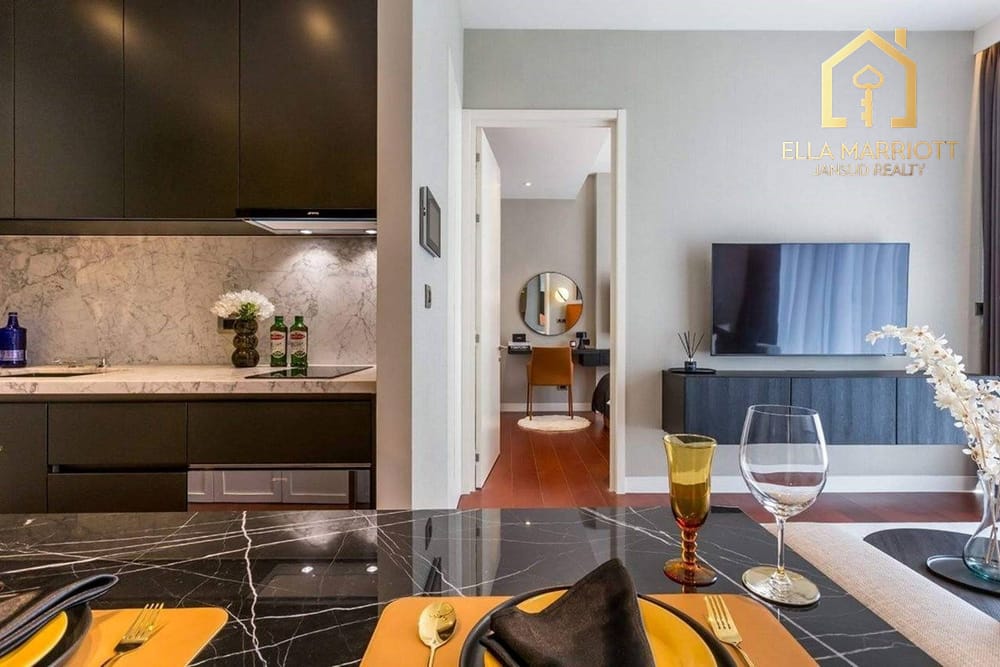 Buy 25M | KHUN by YOO | 16th Fl. East 1BR | Philippe Starck 8