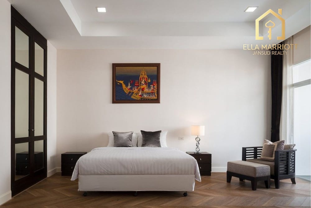 Rent 250K | 29th Fl. Top Penthouse | 4+1BR Sky Mansion | Pet-Friendly 22
