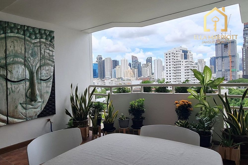 Geräumige 3-Schlafzimmer-Wohnung zur Miete in La Cascade Ekkamai – Frisch renoviert, 260 m² im 11. Stock. 5