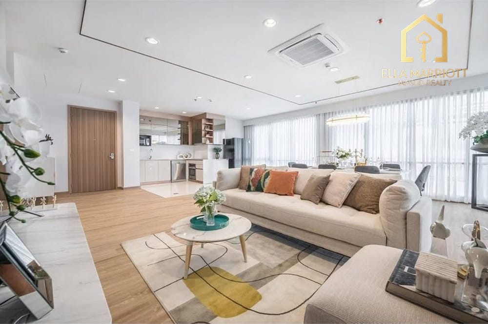 4 Schlafzimmer Wohnung im Flachbau zur Miete in Sathorn BTS-Zentrum - 229 qm, Haustierfreundlich, 170.000 2