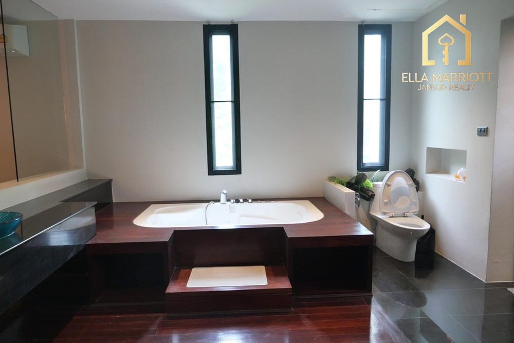 Villa mit privatem Pool, 500 qm, zu vermieten nahe Thonglor BTS, Sukhumvit 53 - 230.000 11