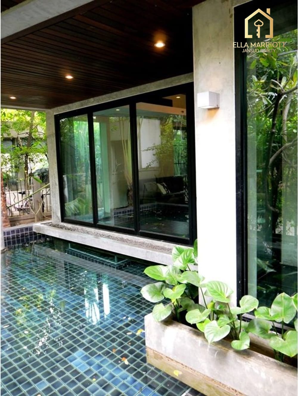 Villa mit privatem Pool, 500 qm, zu vermieten nahe Thonglor BTS, Sukhumvit 53 - 230.000 16