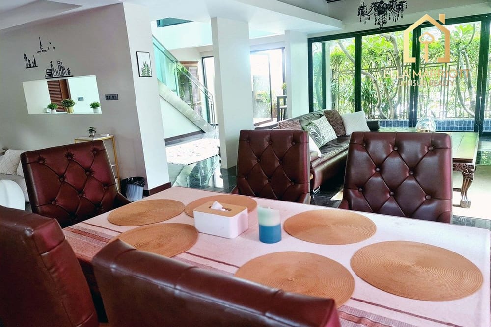 Villa mit privatem Pool, 500 qm, zu vermieten nahe Thonglor BTS, Sukhumvit 53 - 230.000 6