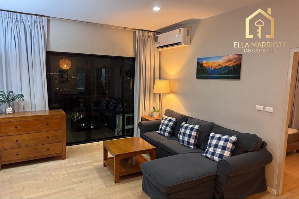 Rent 50K | High-Floor 2BR Condo 67sqm in Noble Reveal Ekkamai, 5 Mins Walk to BTS 1