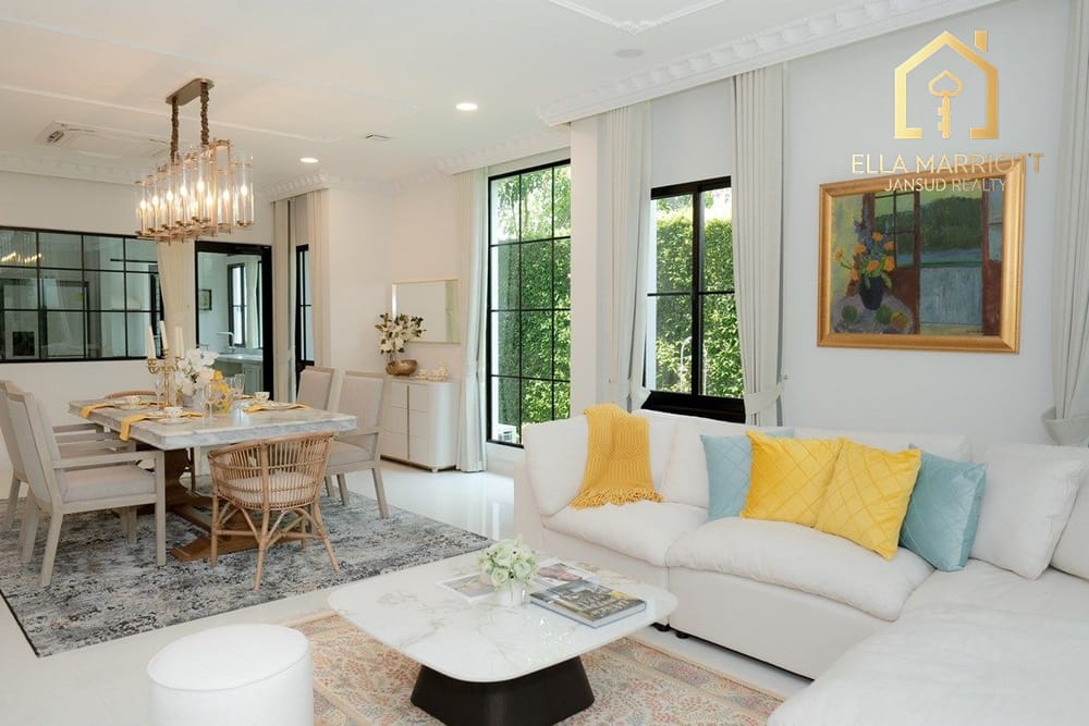 Luxuriöses freistehendes Einfamilienhaus mit 4 Schlafzimmern in Nanthawan Rama 9, Krunthepkritha 3