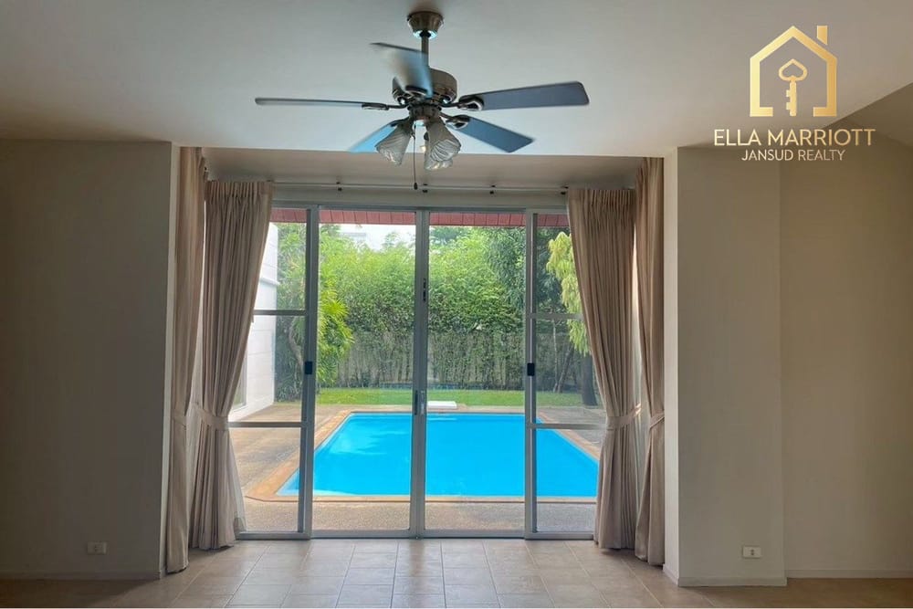 Rent 160K | House with Private Pool | Near Bangkok Hospital | Pets OK 13